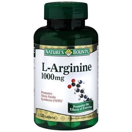 Amazon Nature S Bounty L Arginine Mg Tablets Pack Of