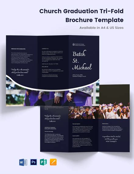 21 Free Graduation Brochure Templates Customize And Download