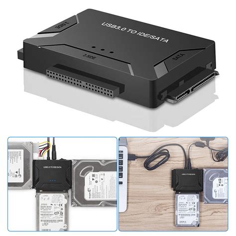 Kit Adaptateur De Disque Dur Externe Convertisseur Usb Vers Ide Et