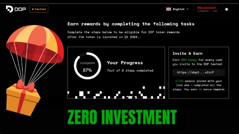 Recompensas de tokens DOP Testnet 2000 USDT que se lanzarán en el