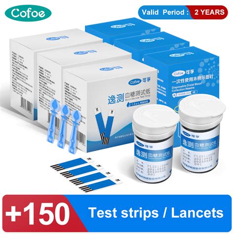 Cofoe Yice A03 Blood Sugar Meter And Test Strips And Lancets Original