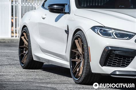 22 Ferrada Wheels FR2 Matte Bronze For 2020 BMW M8 Competition