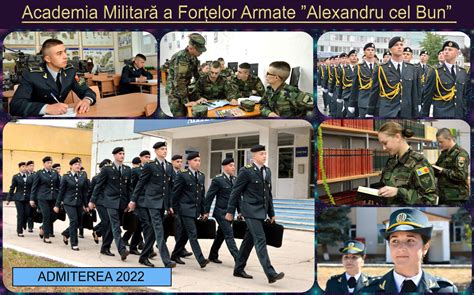 Admiterea La Academia Militar A For Elor Armate Alexandru Cel Bun