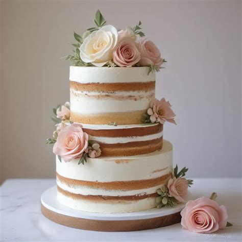 Elegant Semi Naked Cake Designs The Cake Shop Of San Jose