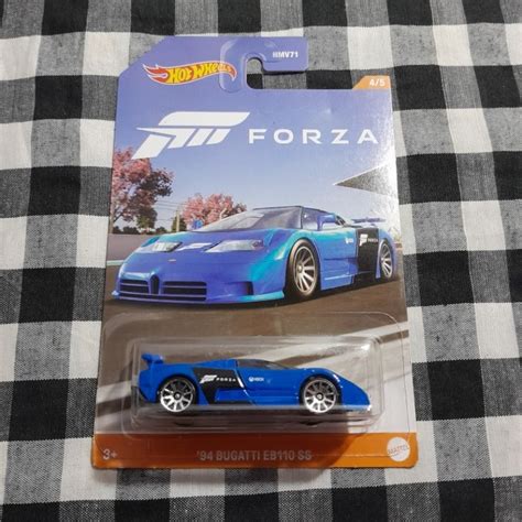 Hot Wheels Bugatti Eb Ss Forza Shopee Malaysia
