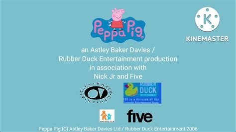 Peppa Pig Credits Season 2 2006 Youtube