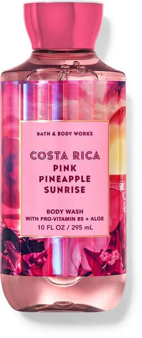 Bath And Body Works Costa Rica Pink Pineapple Sunrise Body Wash 10 Oz