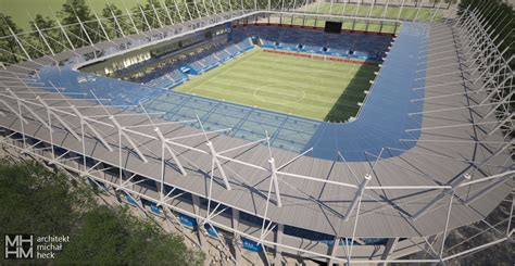 Jak będzie wyglądał stadion przy Olimpijskiej Koncepcja już gotowa