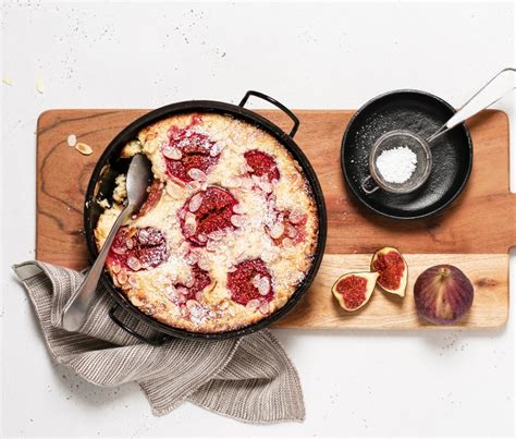 Recette Clafoutis Aux Figues Et Amandes Marie Claire