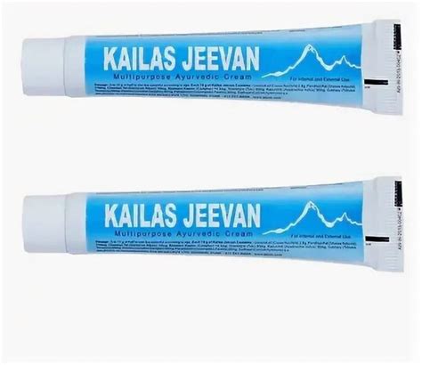 Крем Kailas Jeevan (Кайлаш Дживан) 2х20 гр. годен до 04/27 - купить с ...