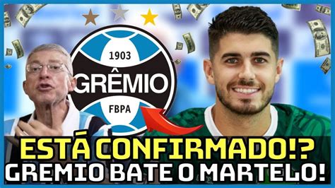 💣💥 Saiu Agora De Ultima Hora Olha Isso Gremio Acaba De Anunciar Ultimas Noticias Do GrÊmio