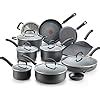 Amazon T Fal Ultimate Hard Anodized Nonstick Cookware Set Piece