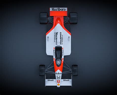 McLaren MP4/4 - SENNA on Behance