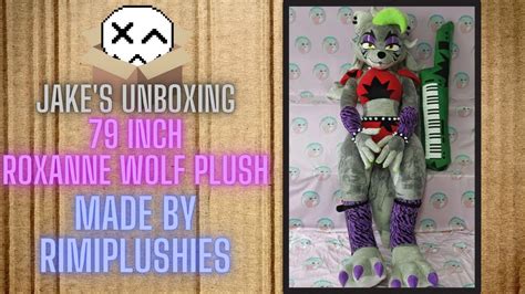 Jakes Unboxing 79 Inch Roxanne Wolf Plush From Five Nights At Freddys