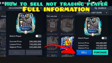 How To Sell Untradeable Players In Fifa Mobile How To Sell Not