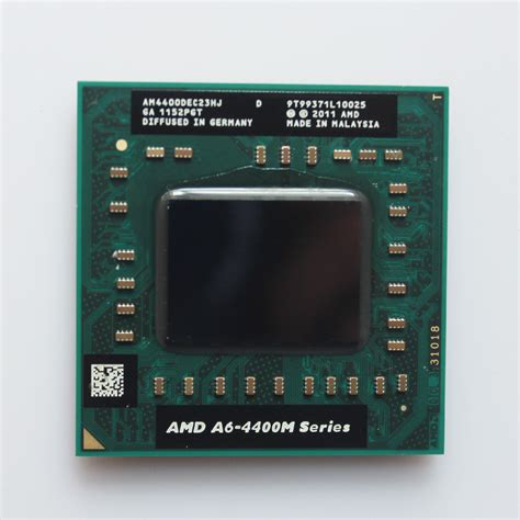 AMD A6 Series A6-4400M AM4400DEC23HJ 2.7GHz 1MB Socket FS1 CPU ...
