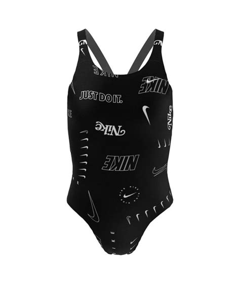 Bañador de Natación Nike Fastback One Piece Niña Negro