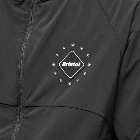 FC Real Bristol 4 Way Stretch Ventilation Anthem Jacket Black END