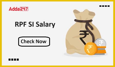 RPF SI Salary Structure And Allowances In Hand Salary 2024