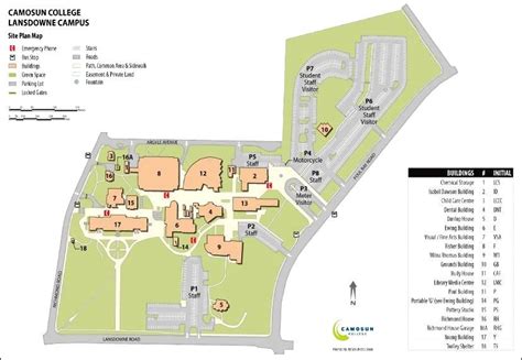 Camosun College Lansdowne Campus Map | Island Maps