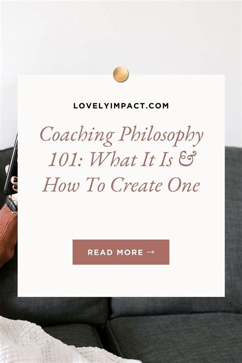 How To Write Your Coaching Philosophy In 3 Steps In 2022 Life