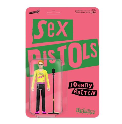 Re Action Sex Pistols Johnny Rotten Wave