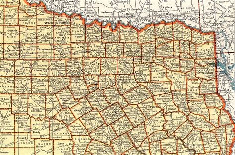 1940 Vintage Texas State Map Atlas Map Of Texas Gallery Wall Etsy