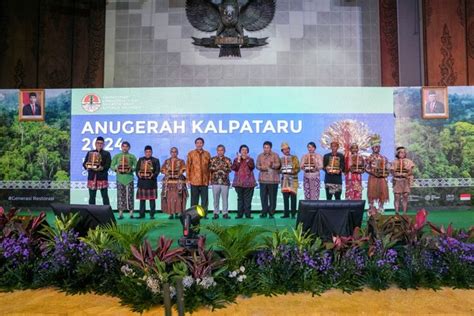 Foto Daftar Lengkap 10 Penerima Penghargaan Kalpataru 2024