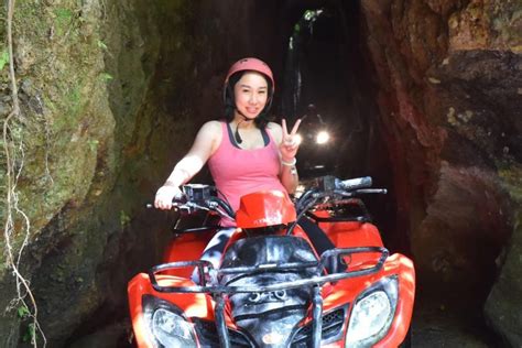 Bali Ubud Jungle River Waterfall Tunnel Quad Bike Tours Getyourguide