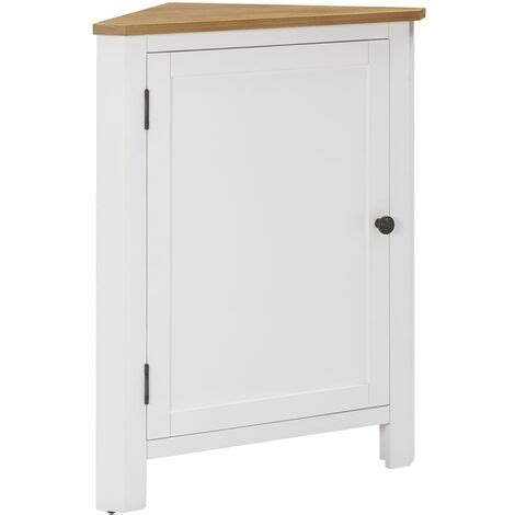 Armoire d angle 59 x 45 x 80 cm Bois de chêne massif vidaXL