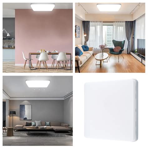 Led Integrated Panel Light Simple Installation Square Living Room Panel