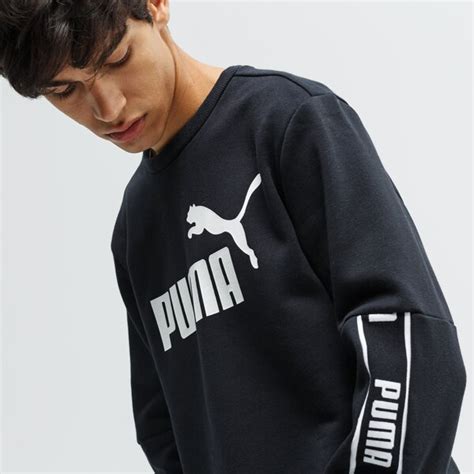 Puma Bluza Amplified Crew Fl Czarny M Skie Bluzy Style