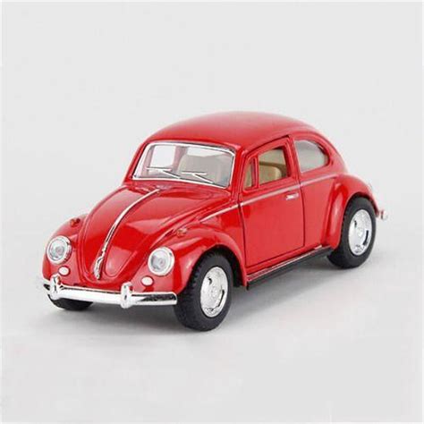 Miniatura Carrinho De Ferro Volkswagen Fusca Cl Ssico Abre As Portas