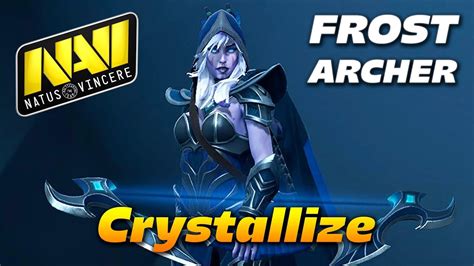 Crystallize DROW RANGER FROST ARCHER Dota 2 Pro Gameplay YouTube