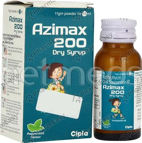 Buy Azee 200 MG 5ML Dry Syrup 30 Online At Flat 15 OFF PharmEasy