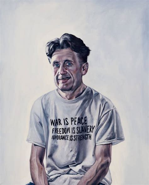 G.Orwell 1984 Painting by Maria Petroff | Saatchi Art