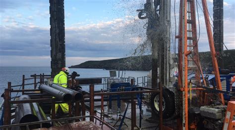 Geoace Staff Takes Part On The Nearshore Geotechnical Investigation For