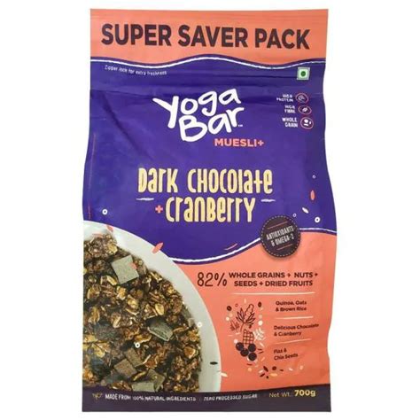 Yoga Bar Dark Chocolate Cranberry Muesli G Jiomart