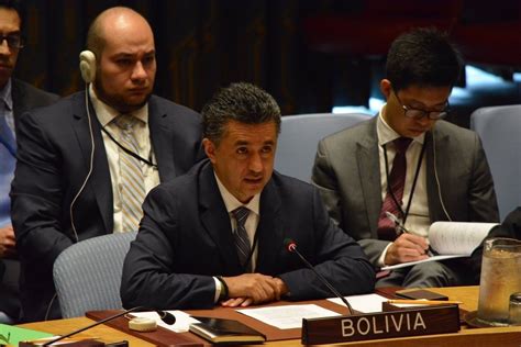 Bolivia Recibe De Uruguay La Presidencia Del Consejo De Seguridad De La ONU