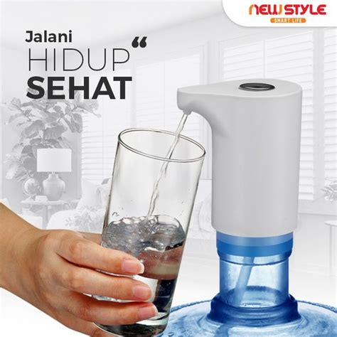 Jual Alat New Pompa Galon B08 Air Minum Elektrik Otomatis Electric