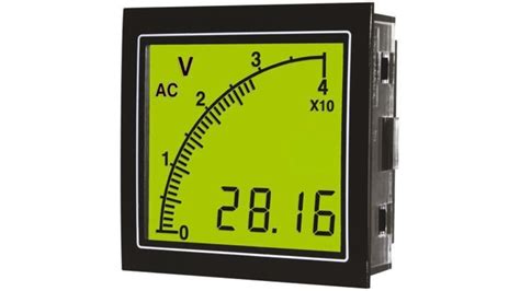 Apmacv72 Tg Trumeter Digital Panel Voltmeter Ac Lcd Display 3 5 Digits ±2 Rs