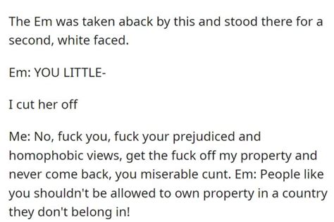 Entitled Neighbor Accuses Op Of Turning Her Son Gay And Demands Money To Help Her With Her Son S