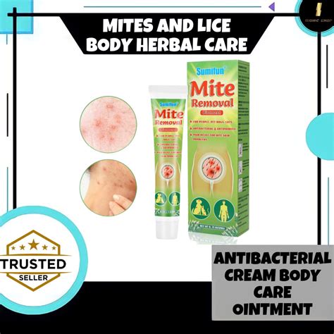 Sumifun Mites And Lice Cream Body Care Herbal Care Herbal Mite Removal