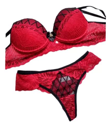 Conjuntos Lingerie Atacado Renda Luxo Calcinha Suti Bojo