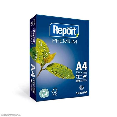 Papel Bond A Gr Resma H Report Provex