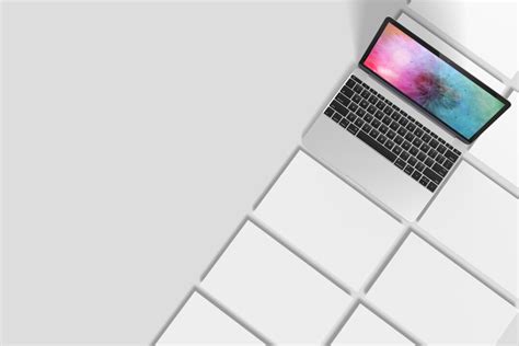 MacBook Screendesign Showcase Mockup - Mockup World