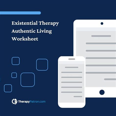 Existential Therapy Worksheets For Therapy Clients Therapypatron