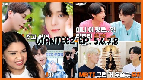 ATEEZ 에이티즈 WANTEEZ EP 5 6 7 8 Reaction YouTube