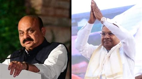 Karnataka Polls Bjp Congress Trade Barbs On Ticket Distribution Cm