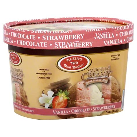 Klein S Real Kosher Smooth Creamy Non Dairy Kosher Ice Cream Shop